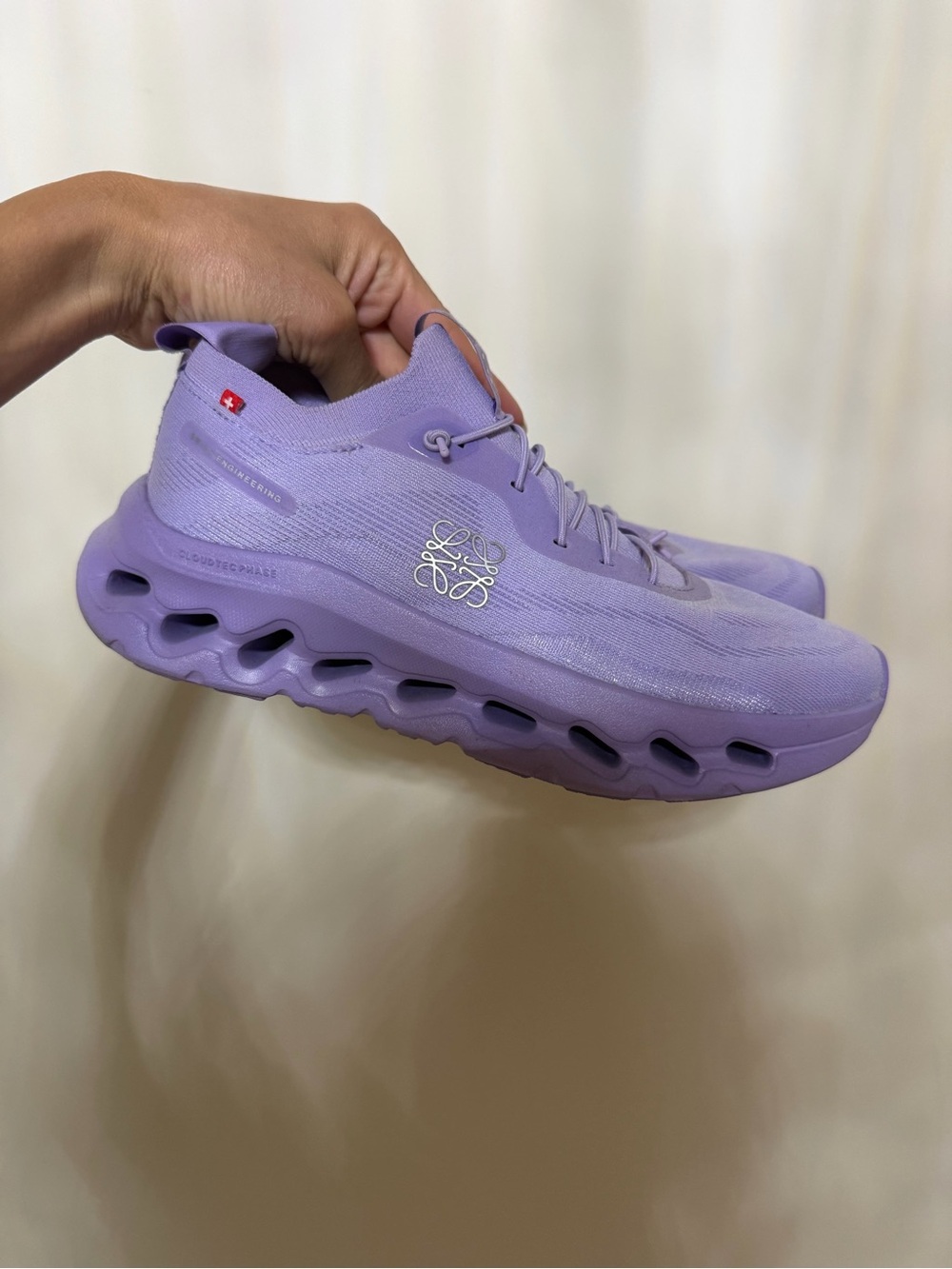 On cloud x Loewe lavender Women's sneakers